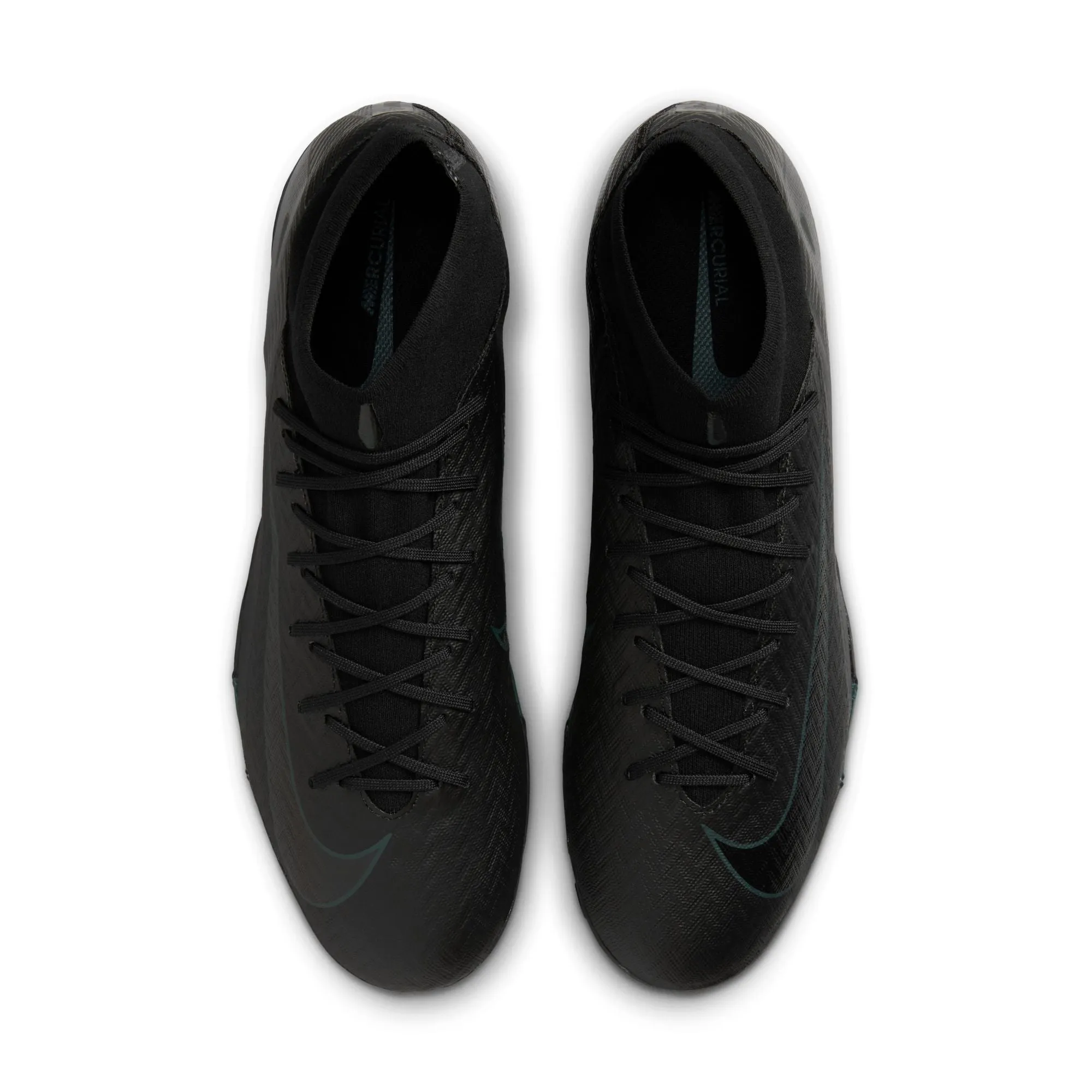 Nike Mercurial Superfly 10 Academy TF Turf Soccer Shoes - Black/Deep Jungle