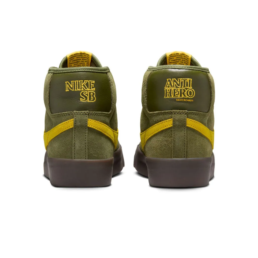 NIKE SB BLAZER MID X ANTI HERO - ROUGH GREEN/AMARILLO-ROUGH GREEN