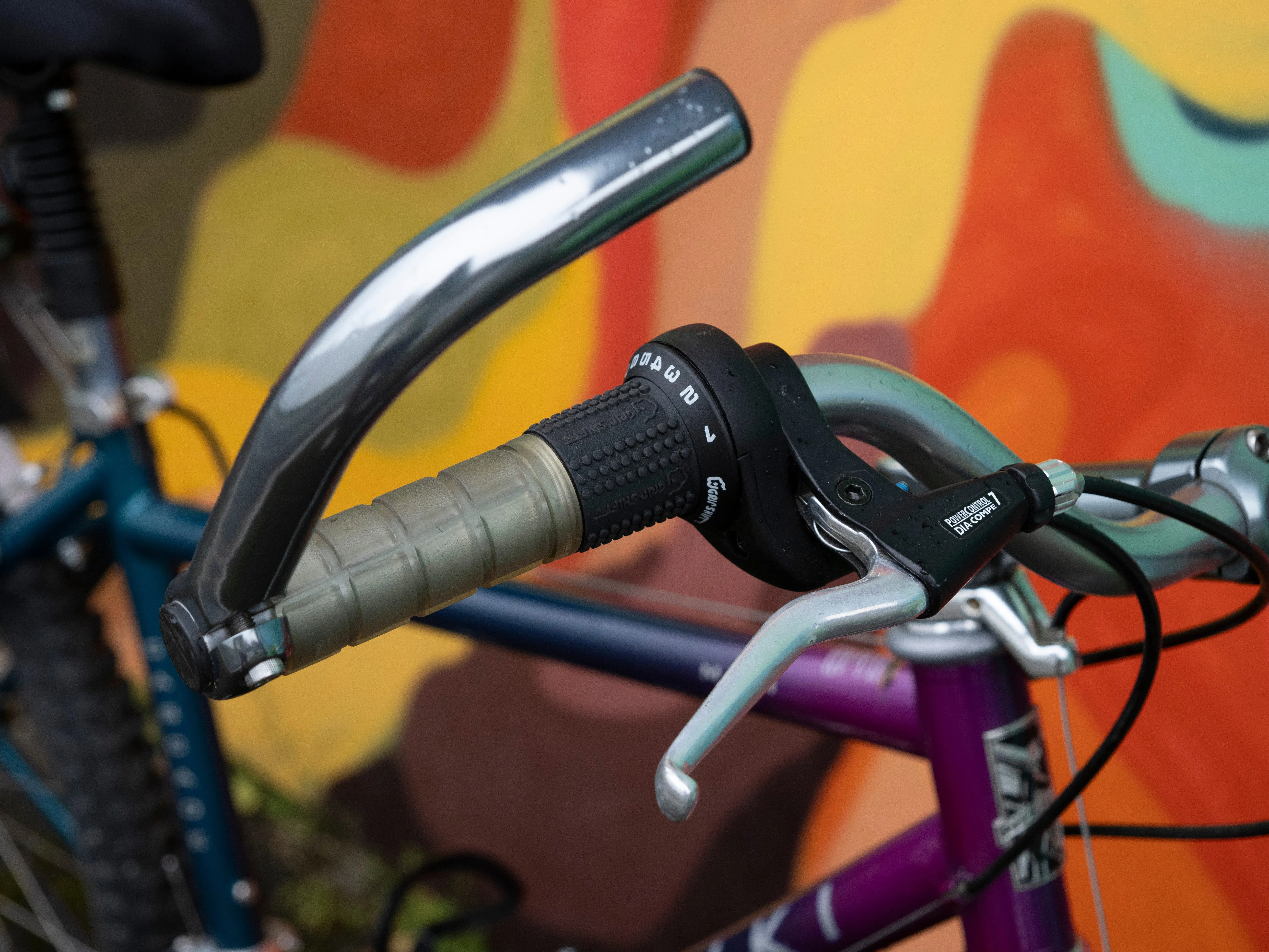 Nishiki Cascade Early 90s MTB, purple & teal, 16in/40cm/XXS