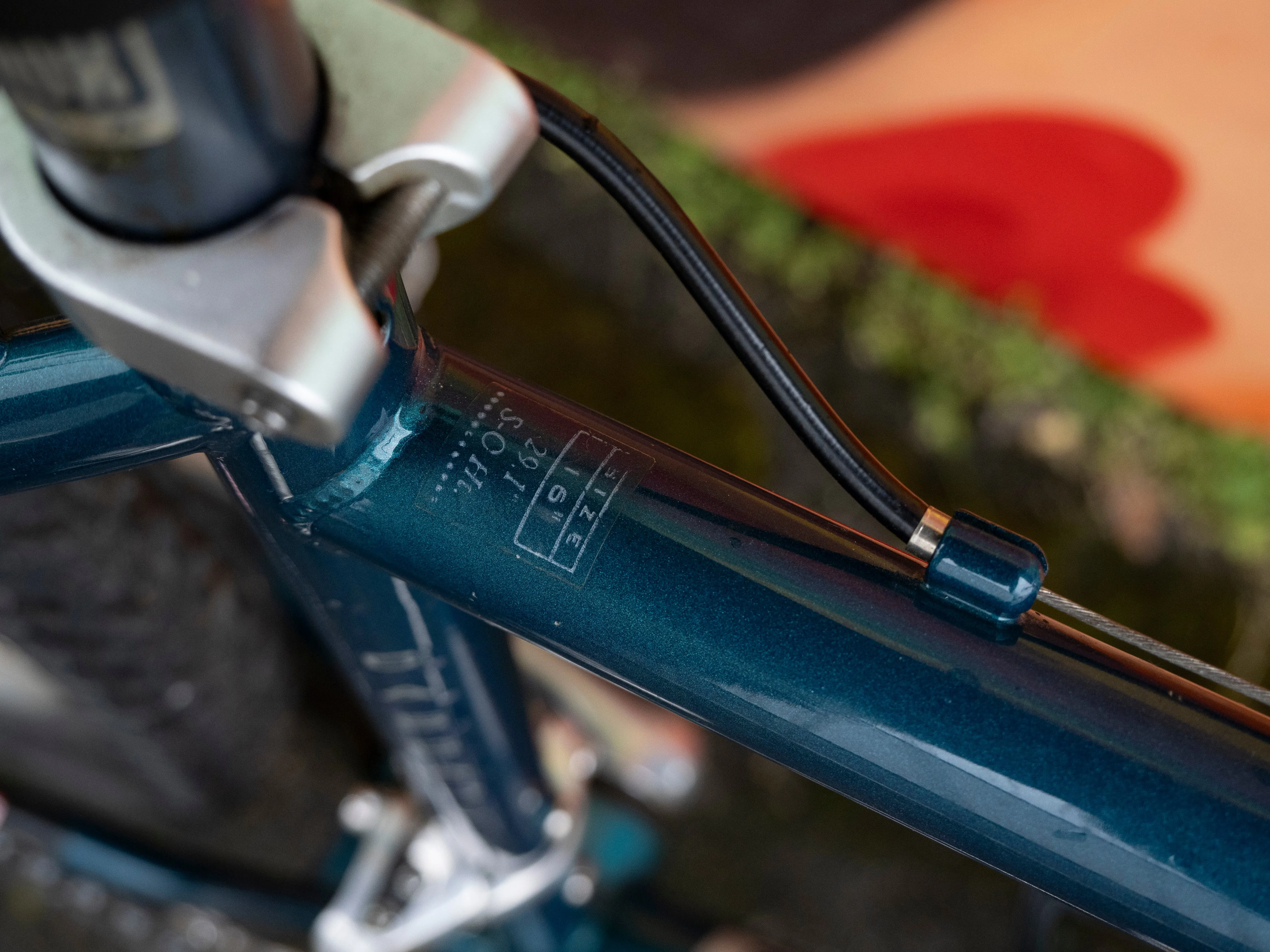 Nishiki Cascade Early 90s MTB, purple & teal, 16in/40cm/XXS