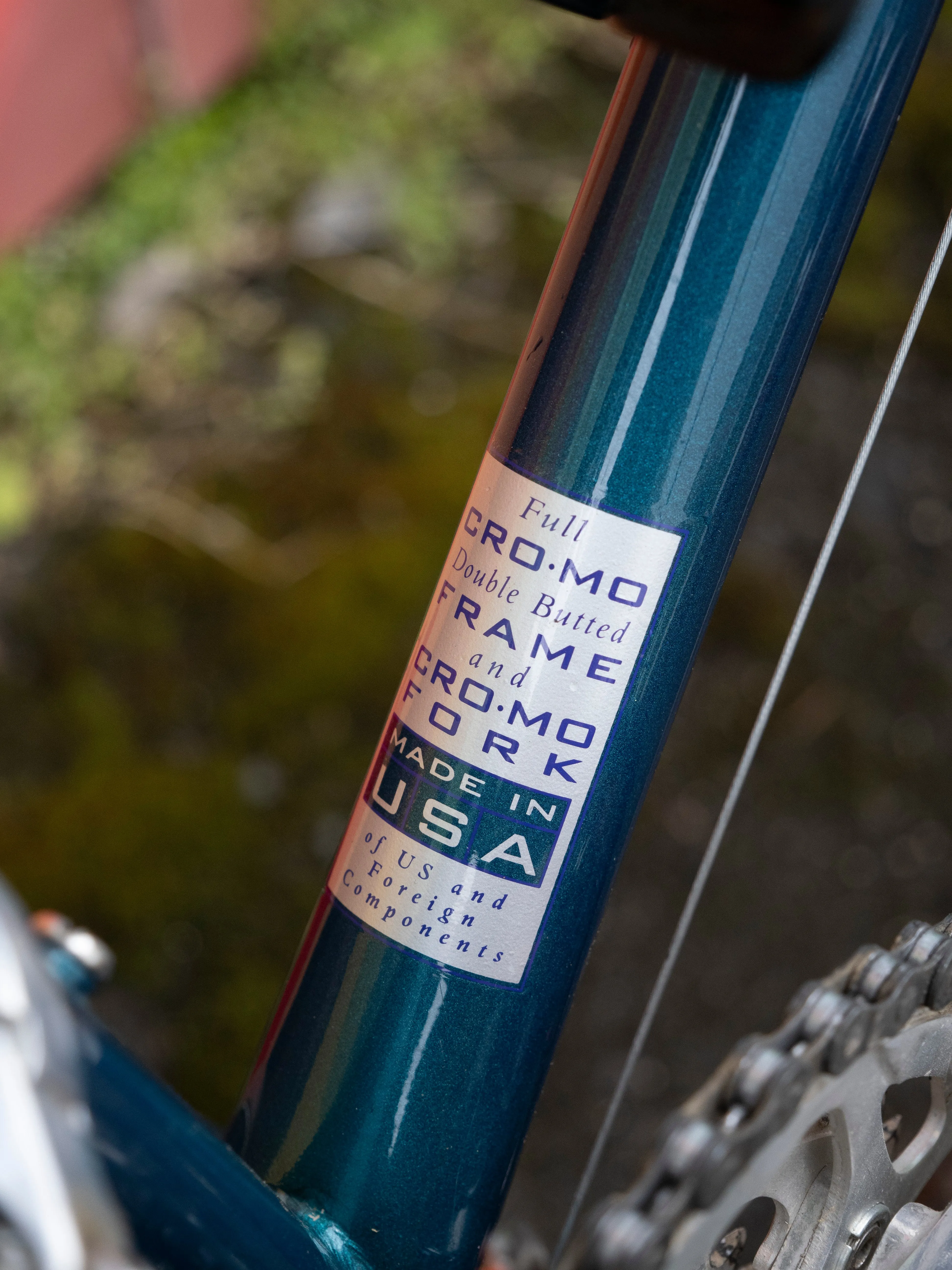 Nishiki Cascade Early 90s MTB, purple & teal, 16in/40cm/XXS