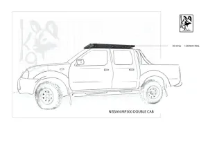 Nissan Navara K9 Roof Racks Expedition Quality