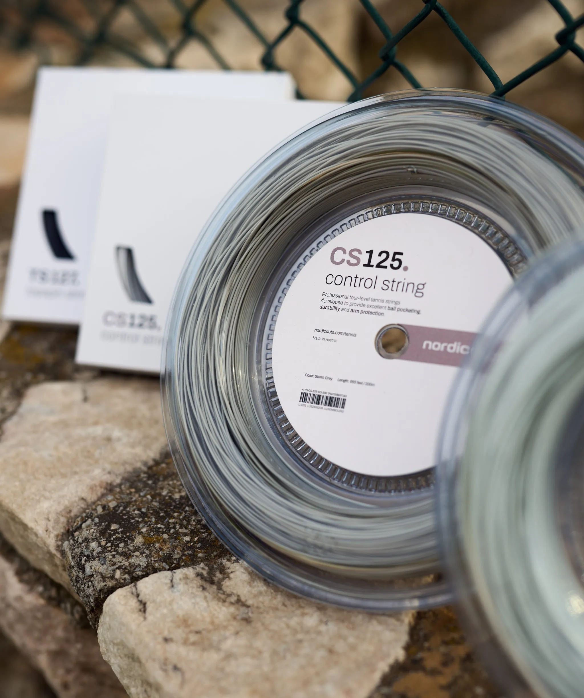 nordicdots CS125. Control Tennis String 200m Reel