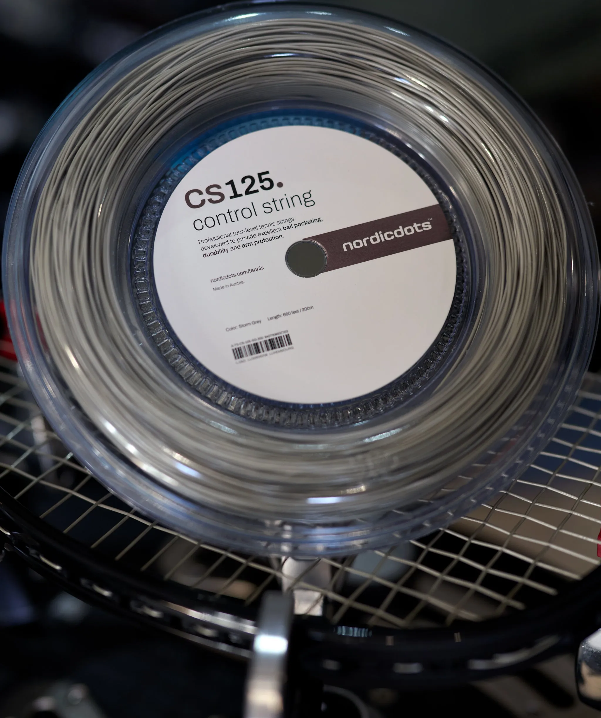 nordicdots CS125. Control Tennis String 200m Reel