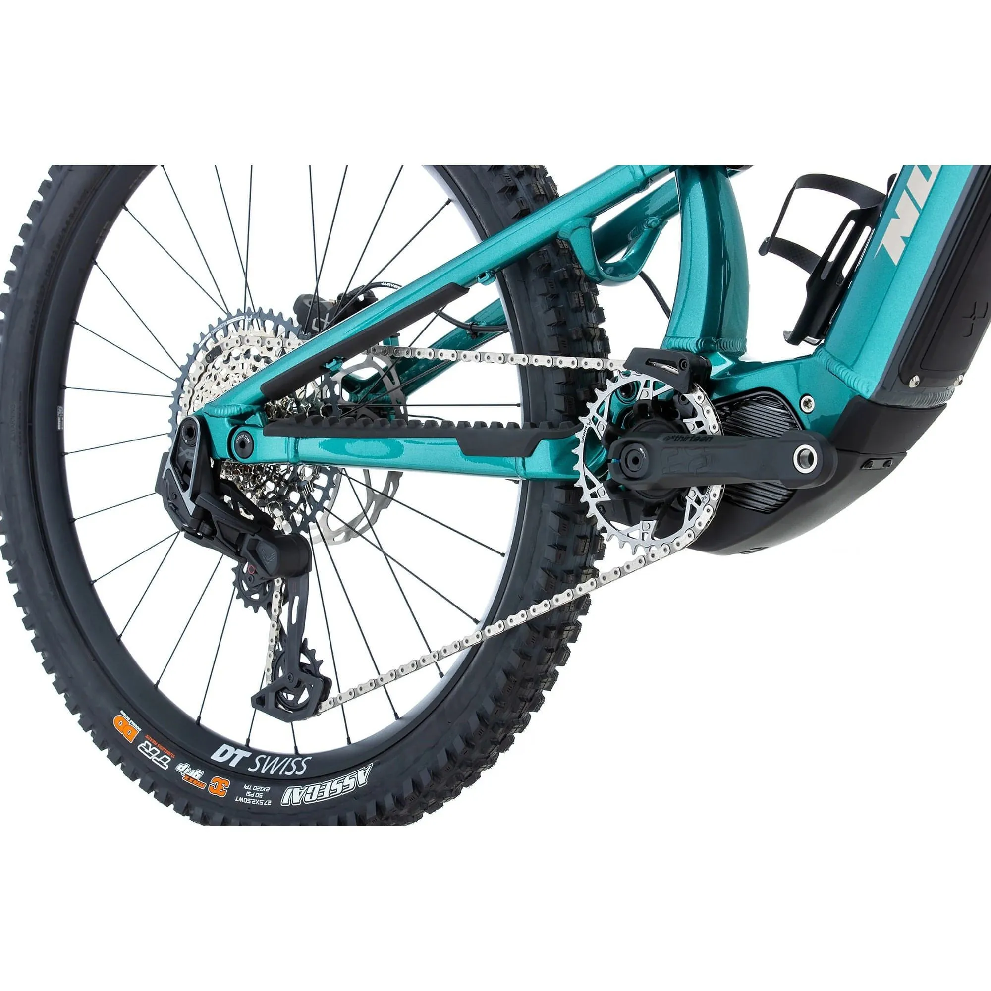 Nukeproof Megawatt 297 Factory Electric Mountain Bike 2023 - Petrol Green