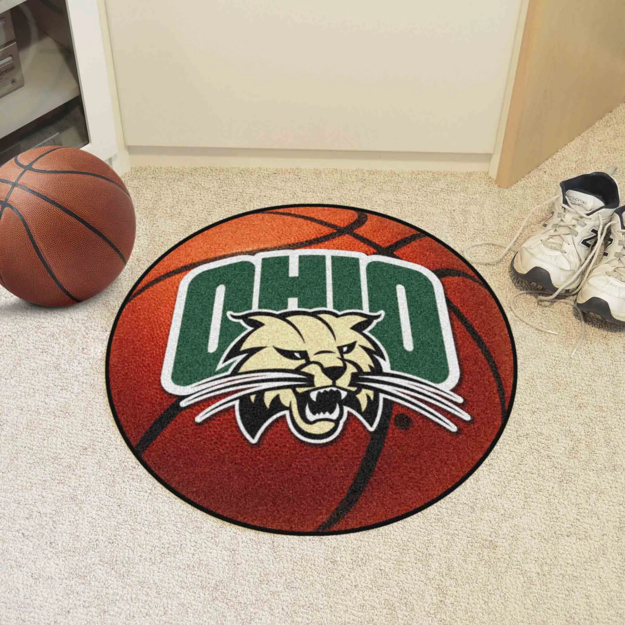 Ohio University Basketball Mat