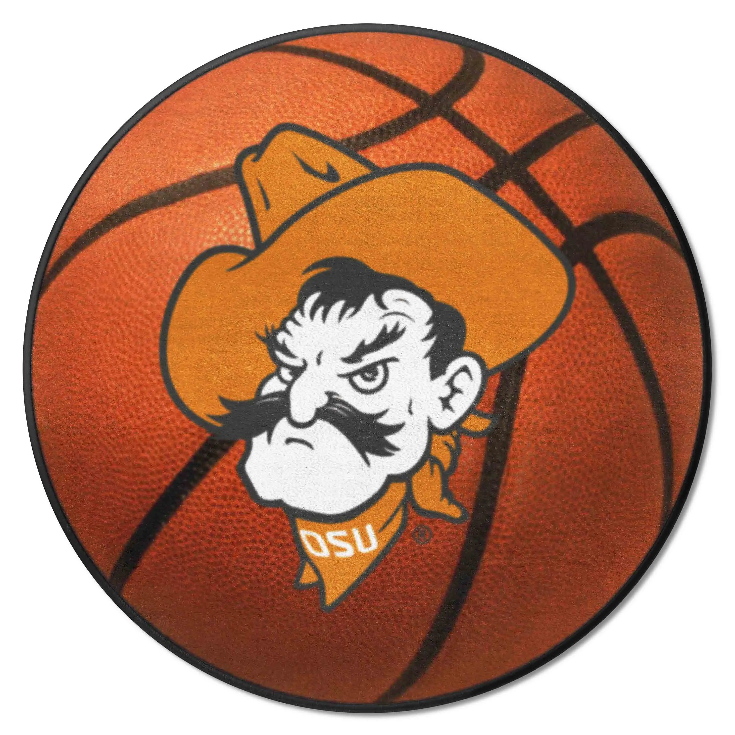 Oklahoma State University Basketball Mat