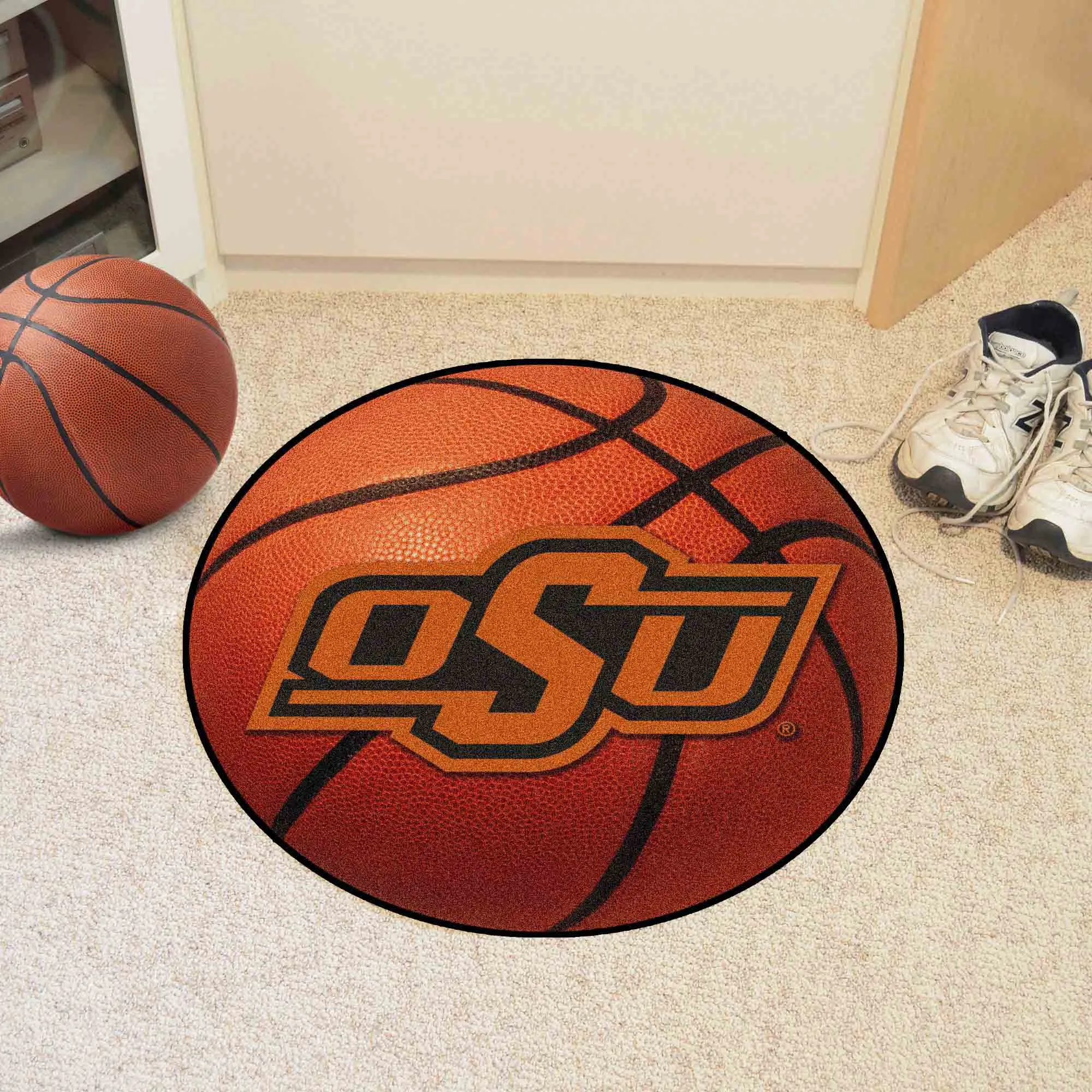 Oklahoma State University Basketball Mat