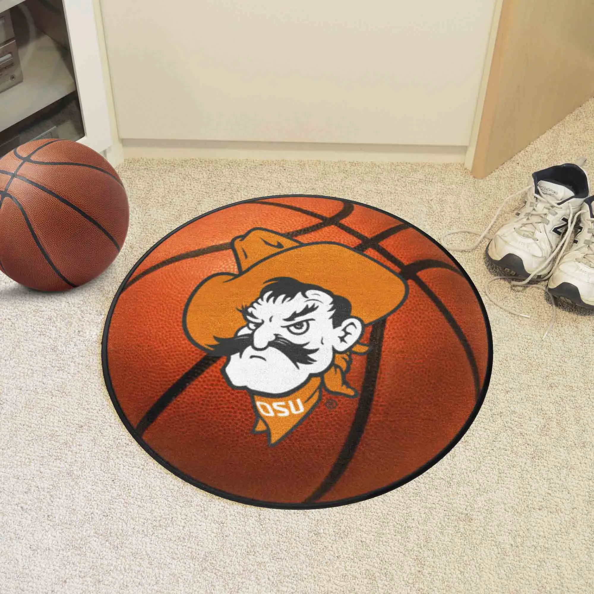 Oklahoma State University Basketball Mat