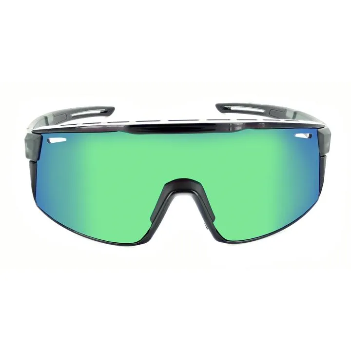 Optic Nerve - FixieMAX Grey/Black w Green Mirror