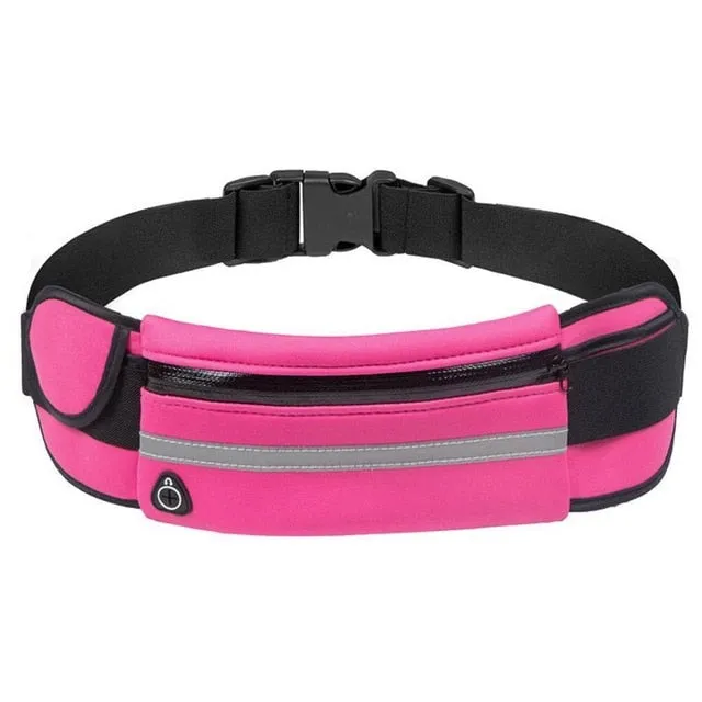 Outdoor Running Waist Bag Waterproof Mobile Phone Holder Gym Fitness Bag