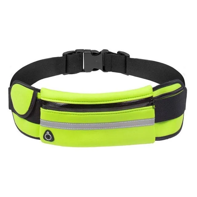 Outdoor Running Waist Bag Waterproof Mobile Phone Holder Gym Fitness Bag