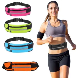 Outdoor Running Waist Bag Waterproof Mobile Phone Holder Gym Fitness Bag