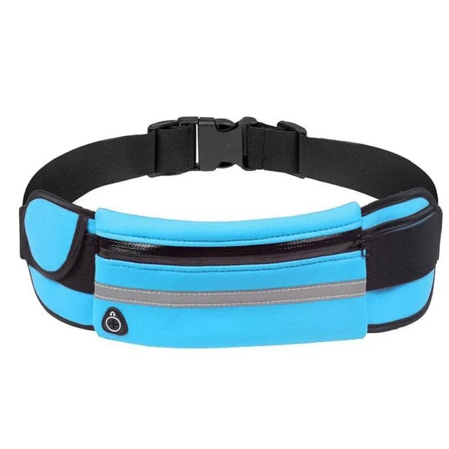 Outdoor Running Waist Bag Waterproof Mobile Phone Holder Gym Fitness Bag
