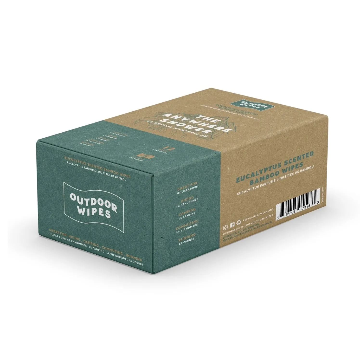 Outdoor Wipes The Shower Anywhere HUGE