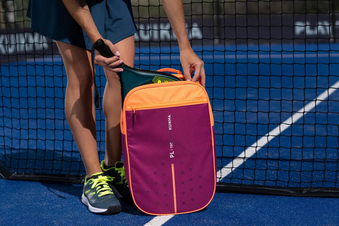 Padel Backpack PL 190 - Blue/Yellow