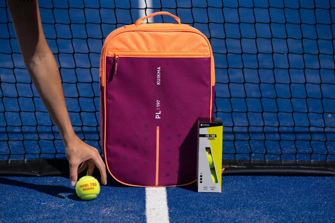 Padel Backpack PL 190 - Blue/Yellow