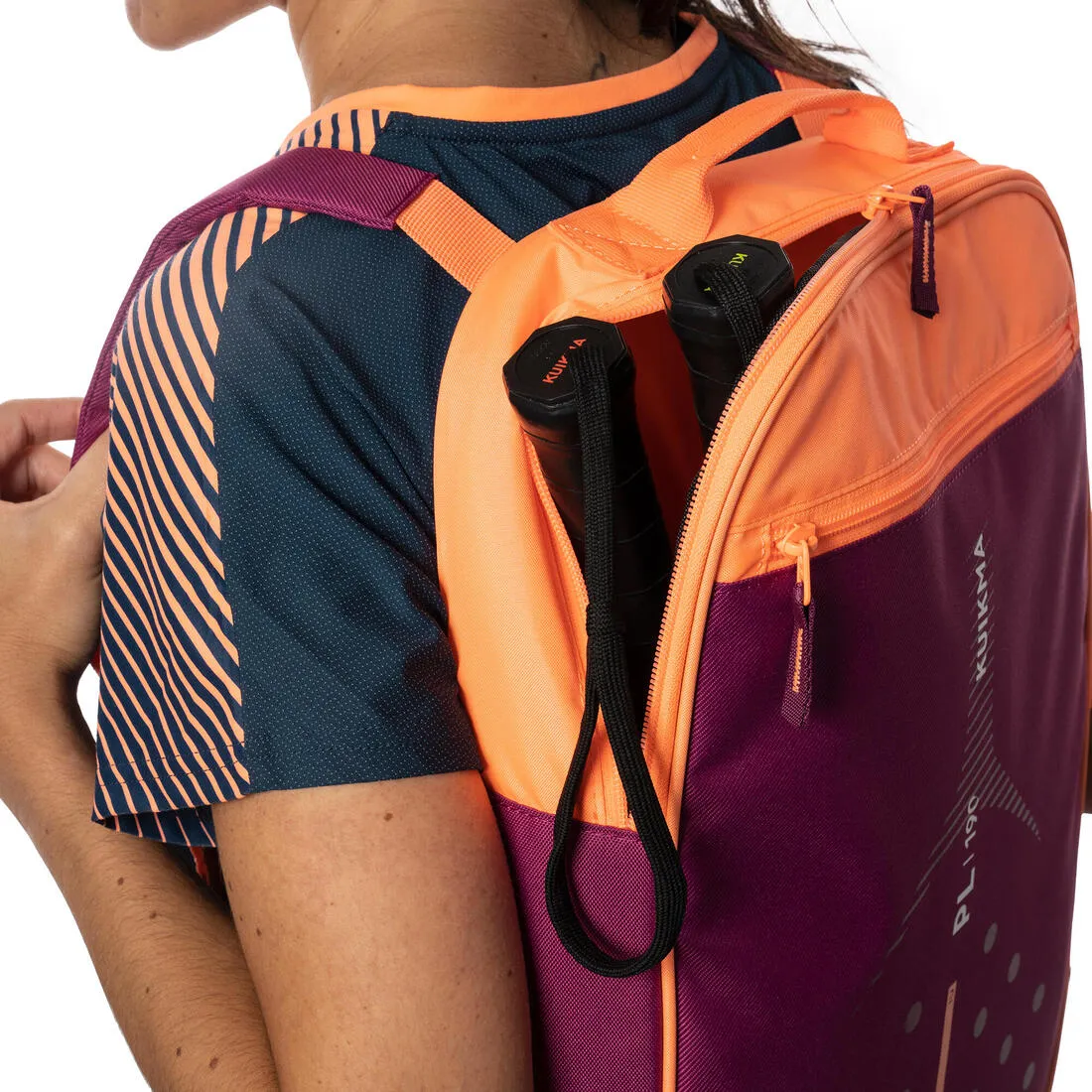 Padel Backpack PL 190 - Blue/Yellow