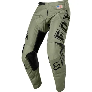 Pantalon Moto Niño 180 San Diego Verde Fox Racing.