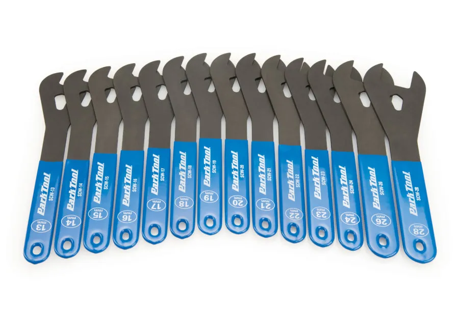Park Tool - SCW-SET.3 - Shop Grade 13 Piece Conewrench Set