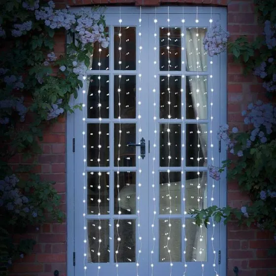 Party Curtain Lights Cool White