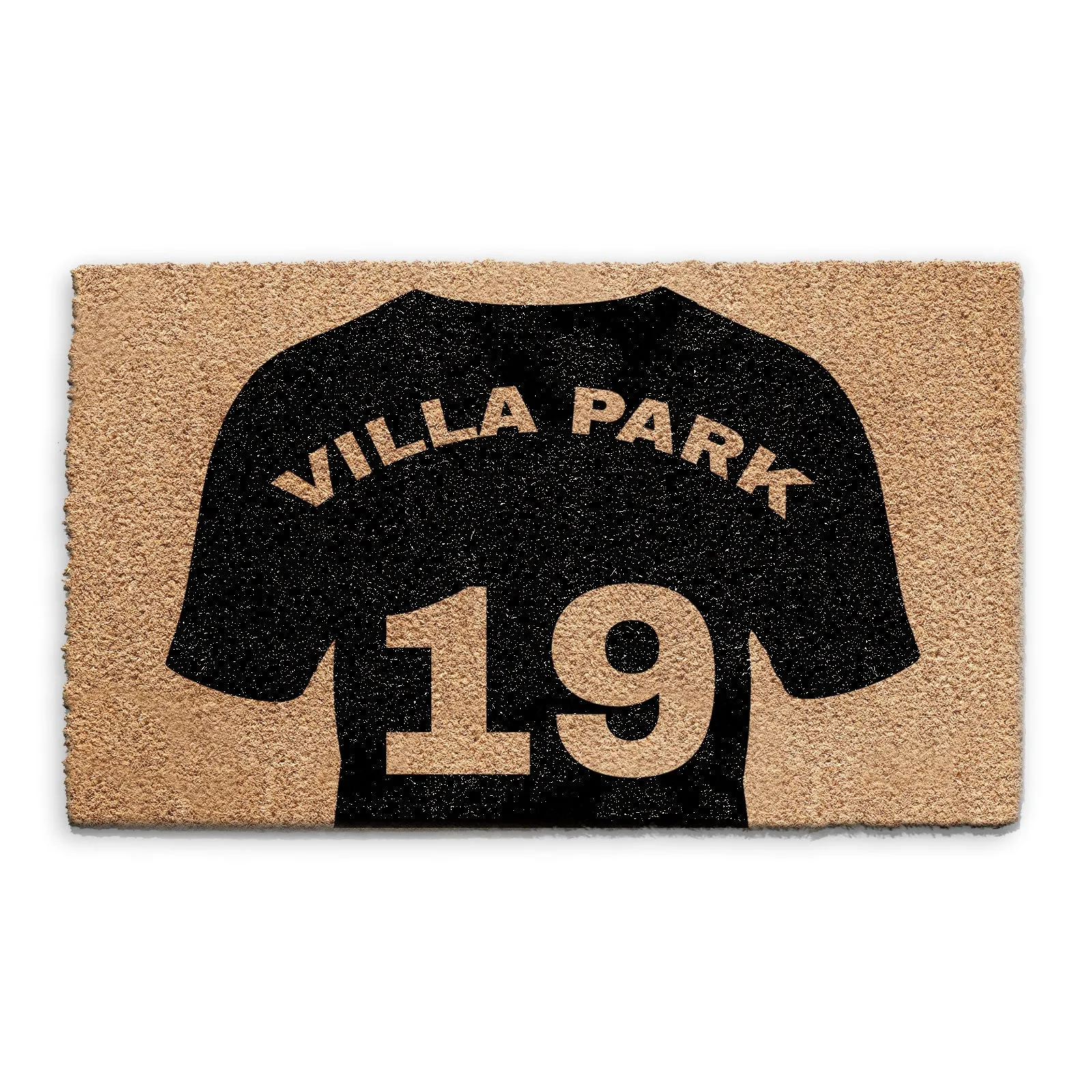 Personalised Doormat - Football Shirt and Number