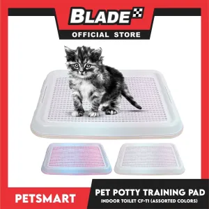 Pet Dog Cat Potty Training Pad Indoor Toilet CF-T1 46cmx34cm (Assorted Colors)