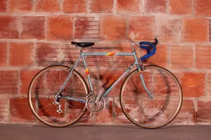 Peugeot Nice Vintage Steel Road Bike, 56cm/Large, light blue