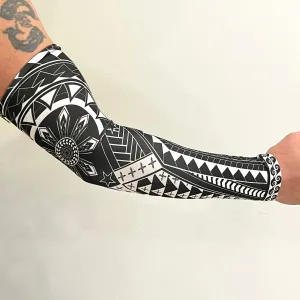 Philippine Tribal Tattoo UV-Protection Arm Sleeves - Whang Od Inspired