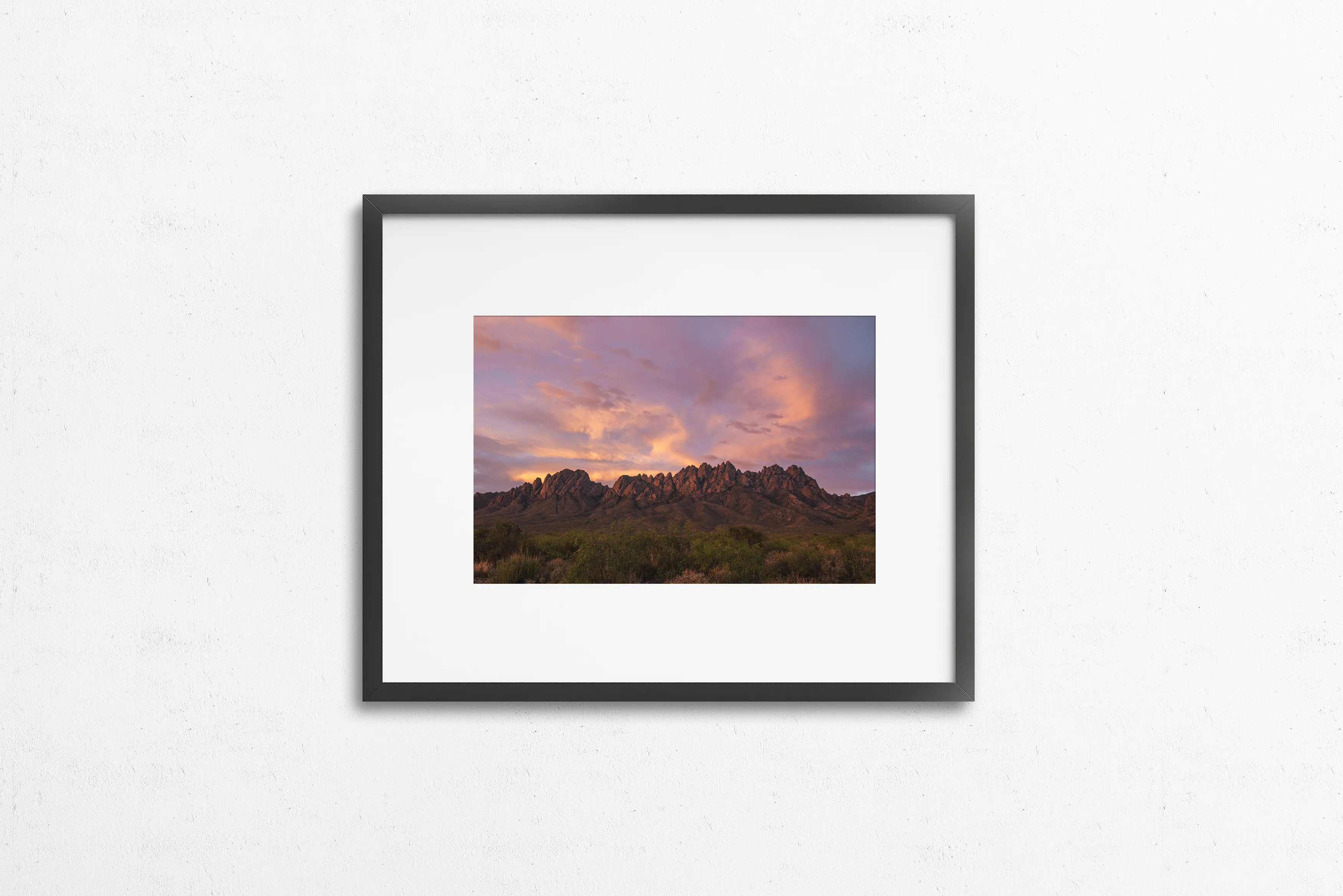 Photography: Organ Mountain Spring Sunset