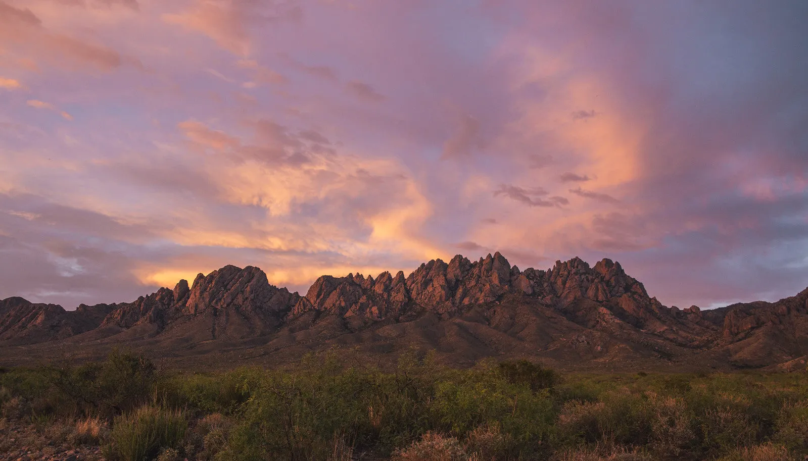 Photography: Organ Mountain Spring Sunset