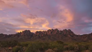 Photography: Organ Mountain Spring Sunset
