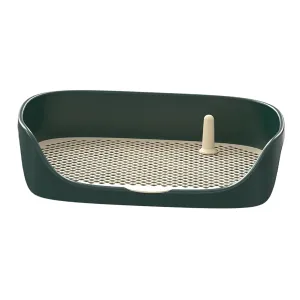 Portable Dog Potty Pan Litter Box