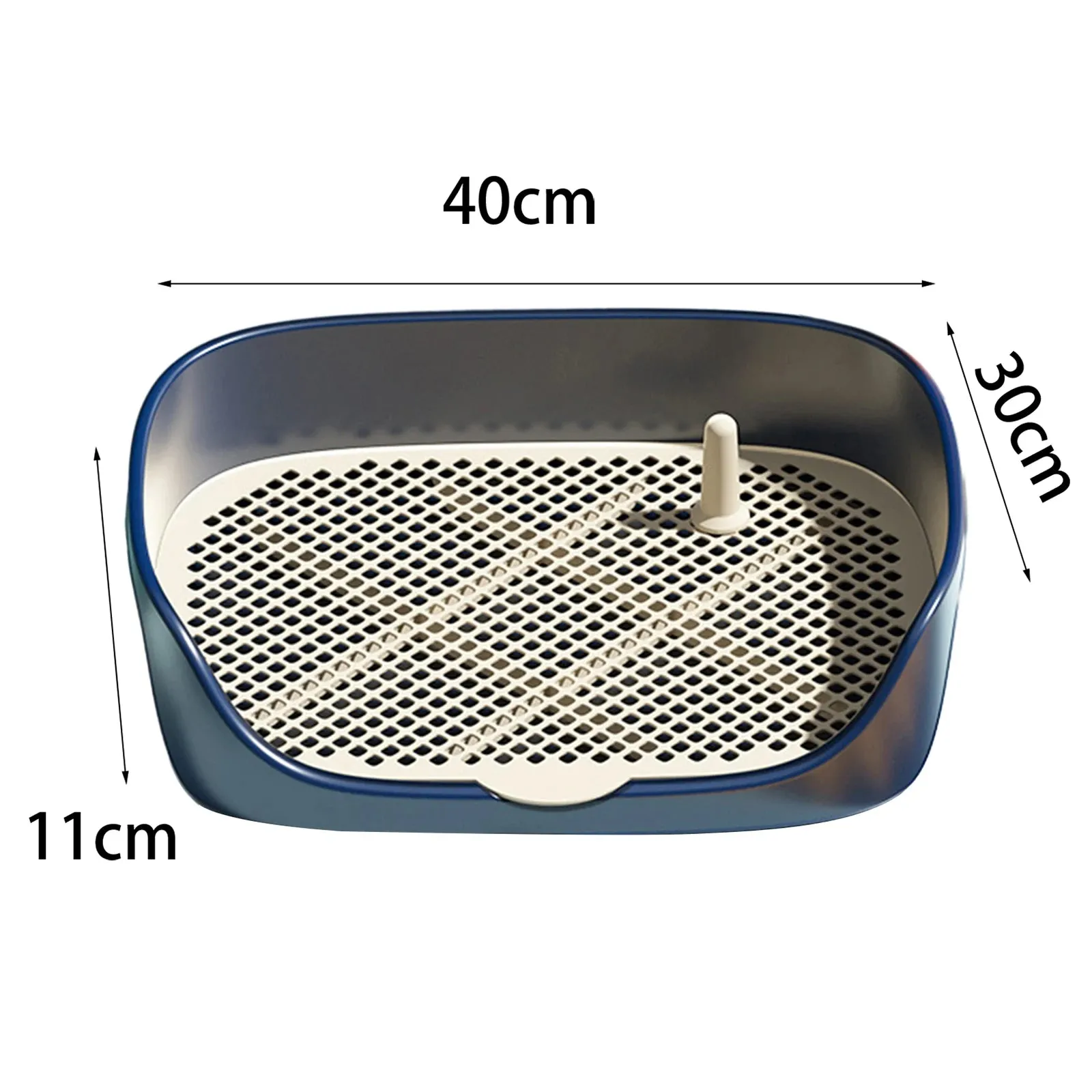Portable Dog Potty Pan Litter Box
