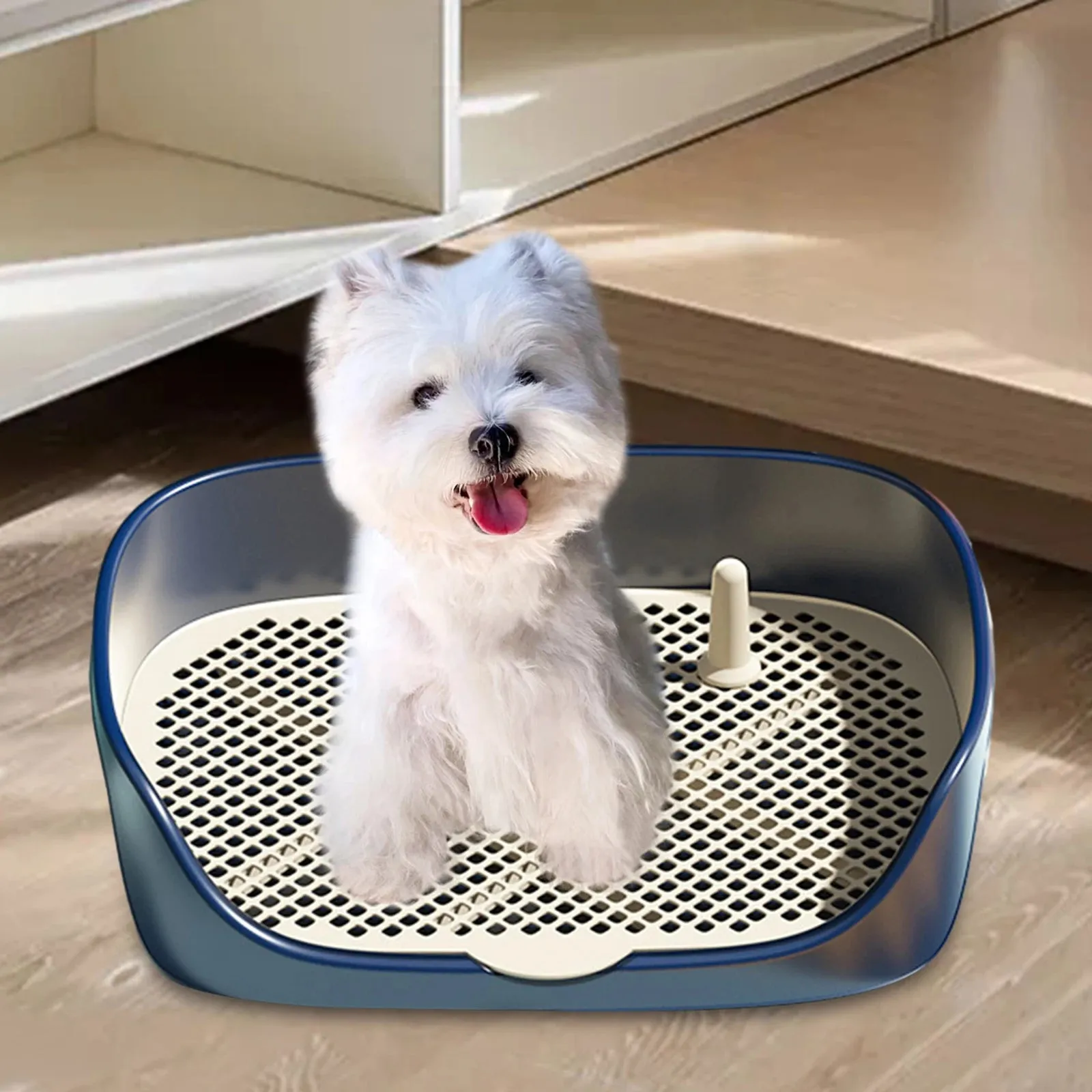 Portable Dog Potty Pan Litter Box