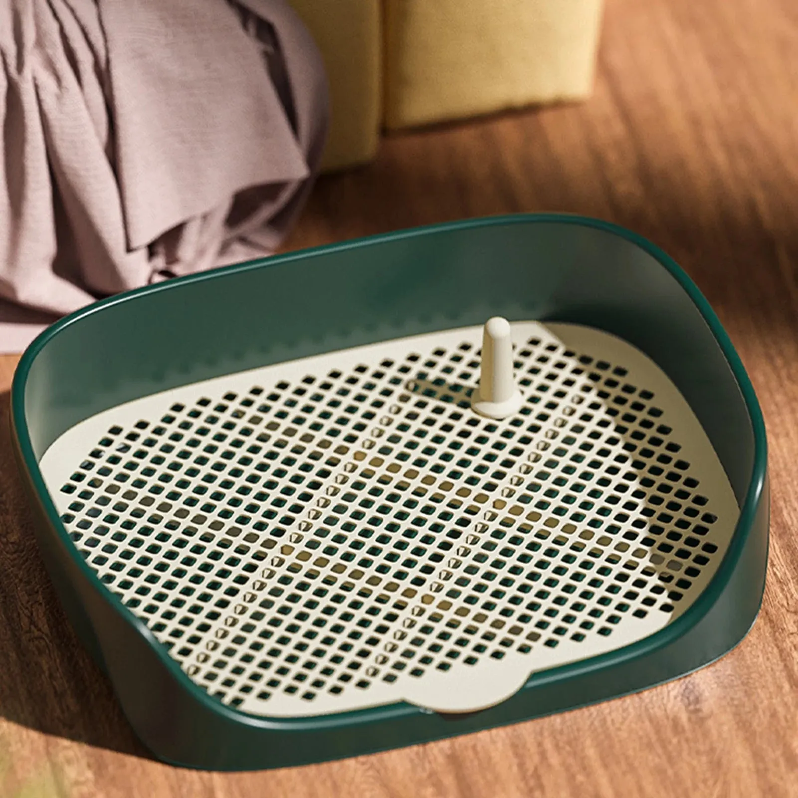 Portable Dog Potty Pan Litter Box