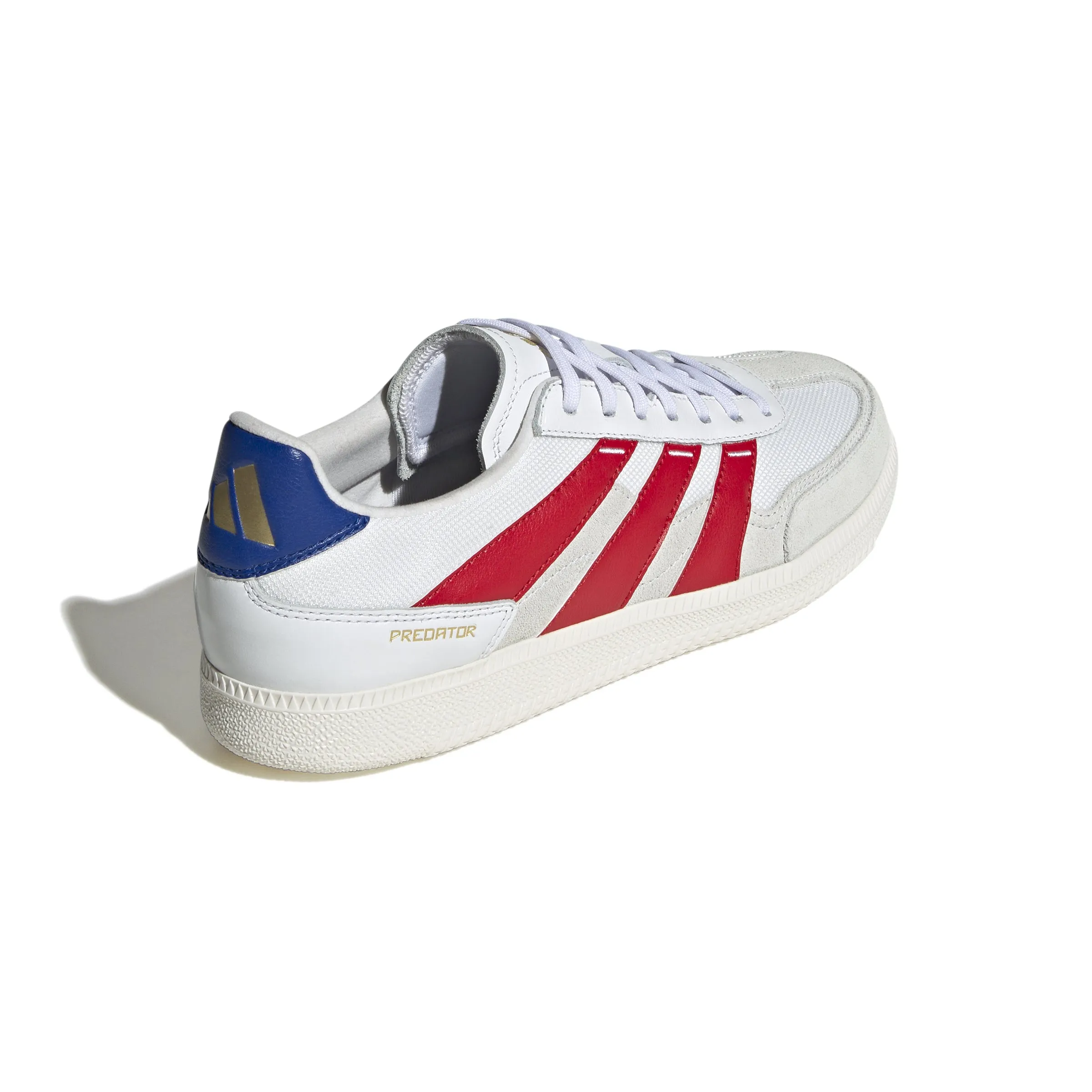 Predator 24 League Low Freestyle (Cloud White / Better Scarlet / Royal Blue)