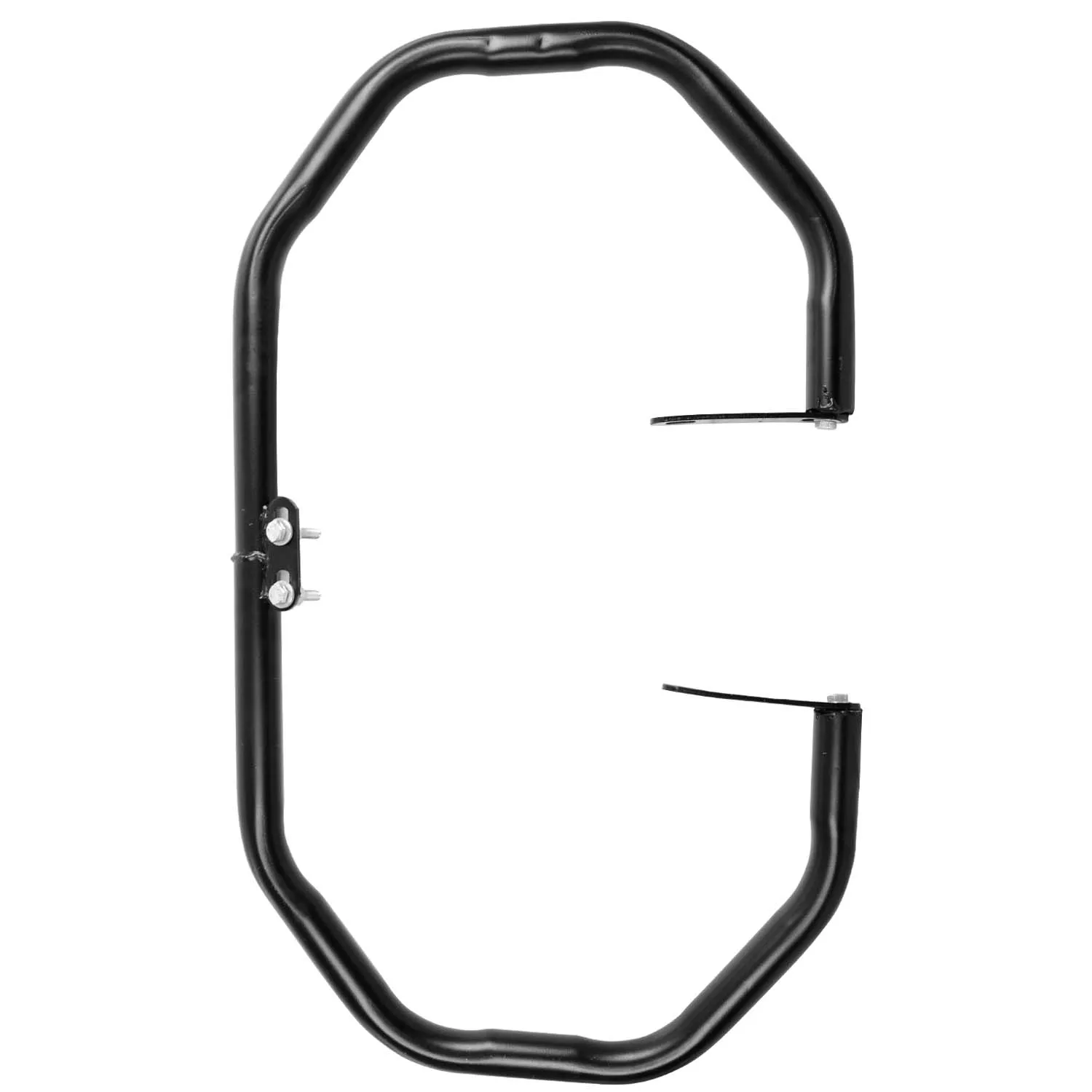 Premium Heavy Duty Metal Leg Guard for Royal Enfield Meteor All Model, (BLACK).