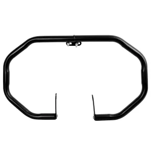 Premium Heavy Duty Metal Leg Guard for Royal Enfield Meteor All Model, (BLACK).