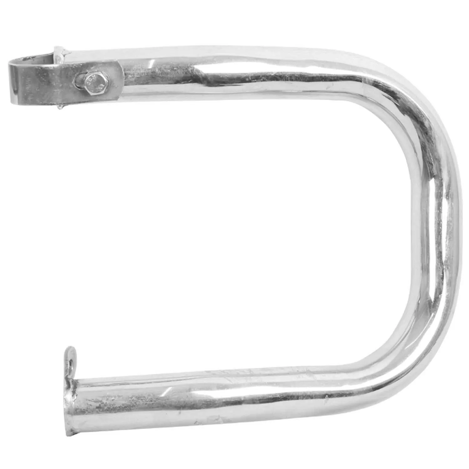 Premium Heavy Pure Stainless Steel Leg Guard for Jawa All Models Bike, (Chrome).