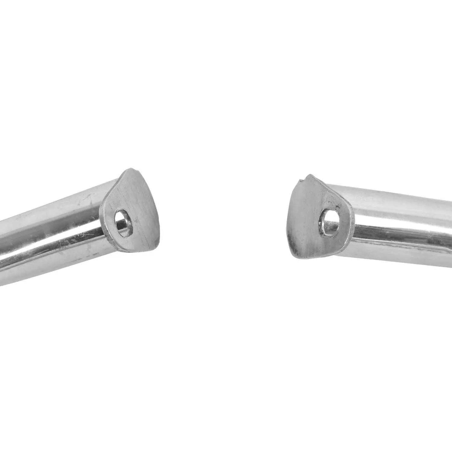 Premium Heavy Pure Stainless Steel Leg Guard for Jawa All Models Bike, (Chrome).