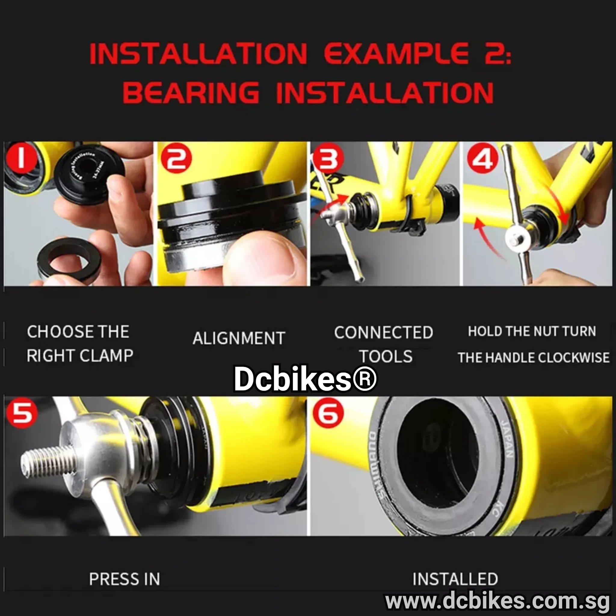 Press Fit Bottom Bracket Install Removal BB Tool Disassemble Shaft BB86 BB30 PF30 BB92 24mm GXP Dub Box Set