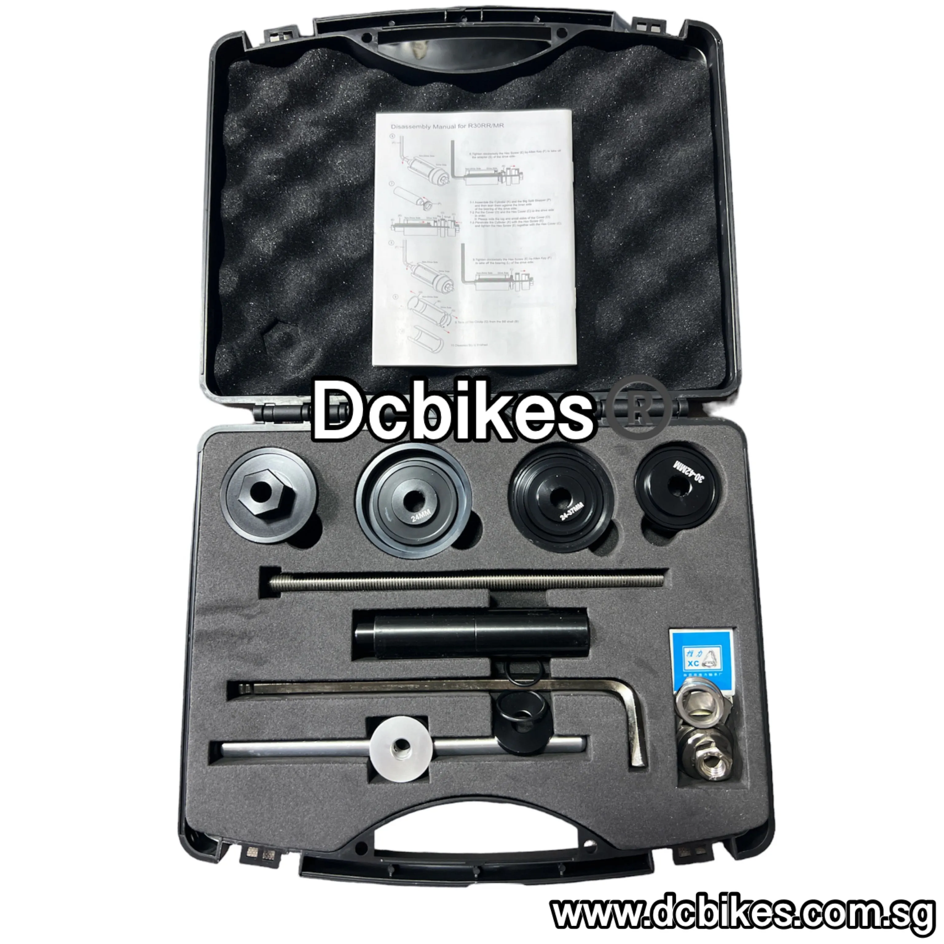 Press Fit Bottom Bracket Install Removal BB Tool Disassemble Shaft BB86 BB30 PF30 BB92 24mm GXP Dub Box Set