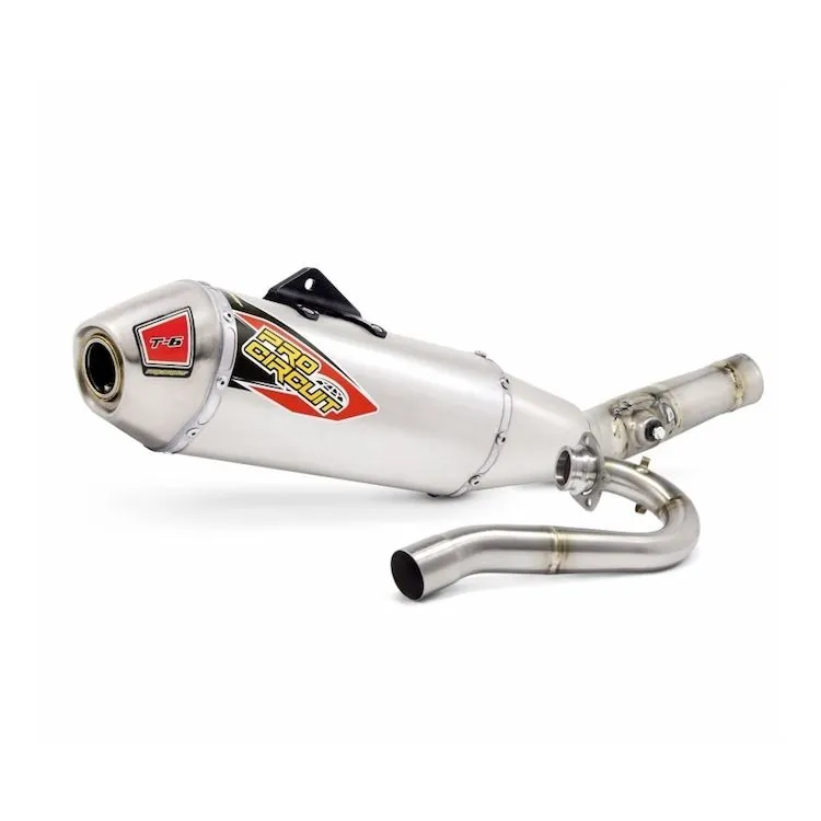 Pro Circuit T-6 Stainless Steel MX Full Exhaust System