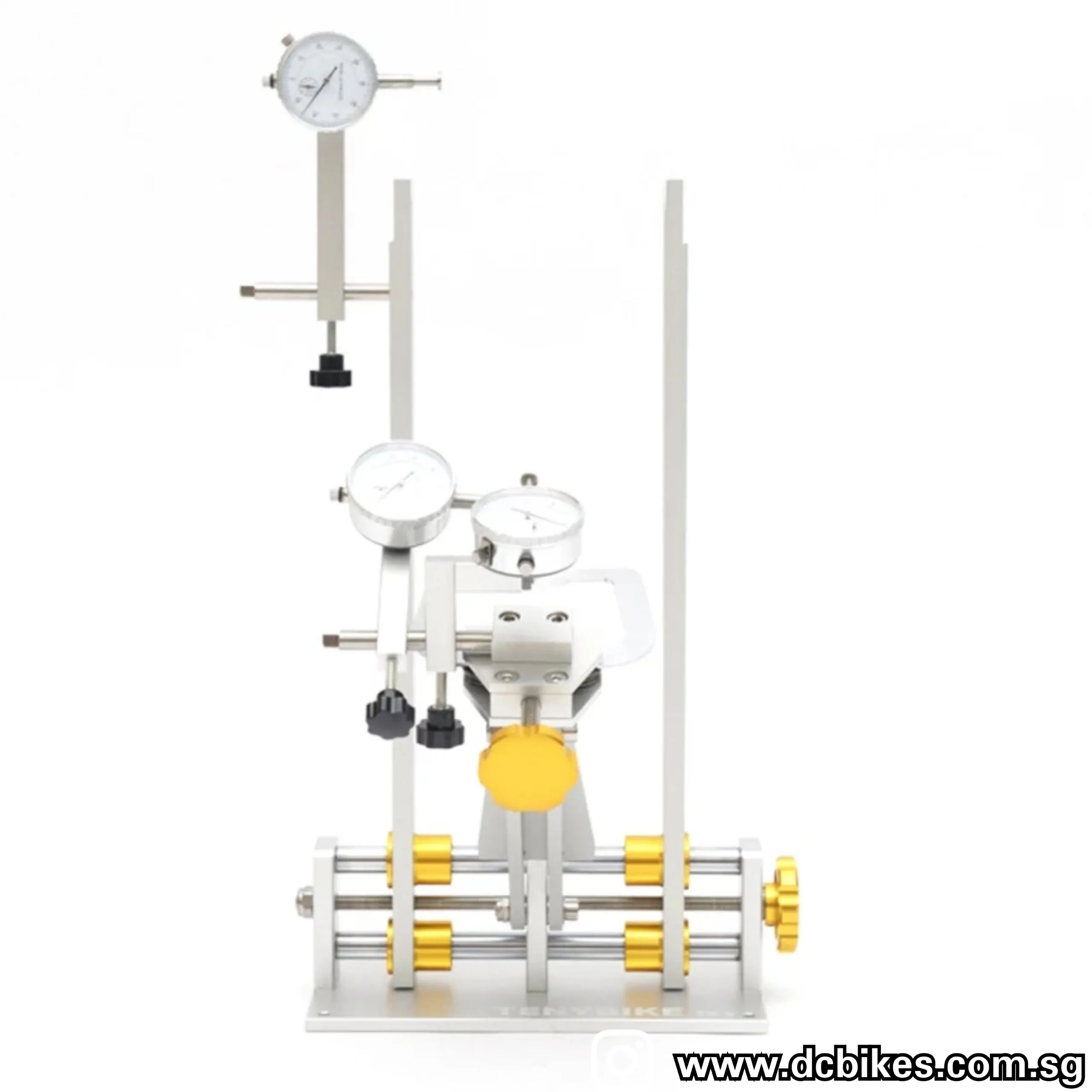Professional Bicycle Wheel Truing Stand For 16" to 29"/700c   3 Indicator Dial Gauge Adjustment Repair Tool