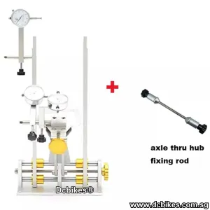 Professional Bicycle Wheel Truing Stand For 16" to 29"/700c   3 Indicator Dial Gauge Adjustment Repair Tool