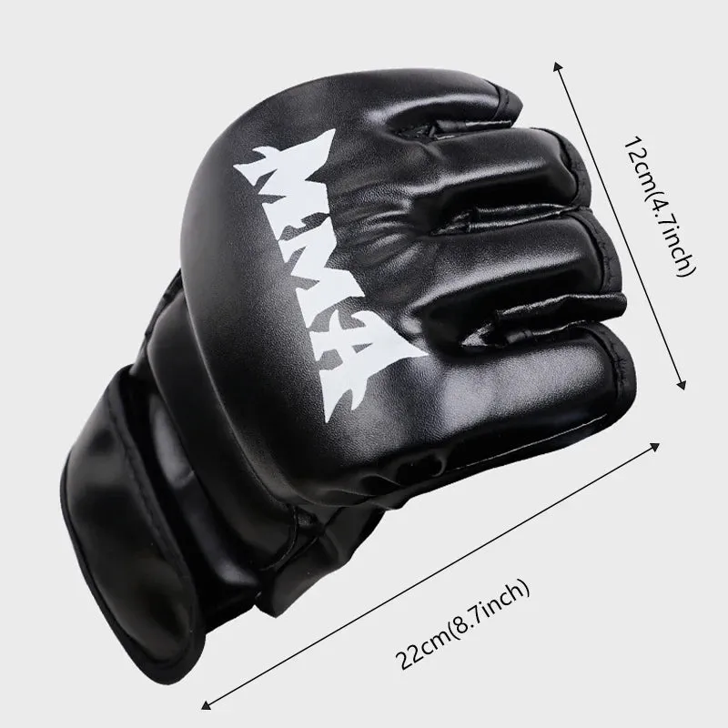 Professional Half Finger Training Gloves  - Boxing / MMA