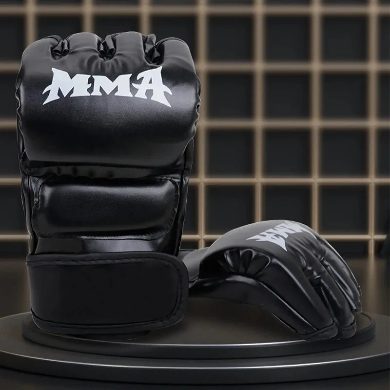 Professional Half Finger Training Gloves  - Boxing / MMA