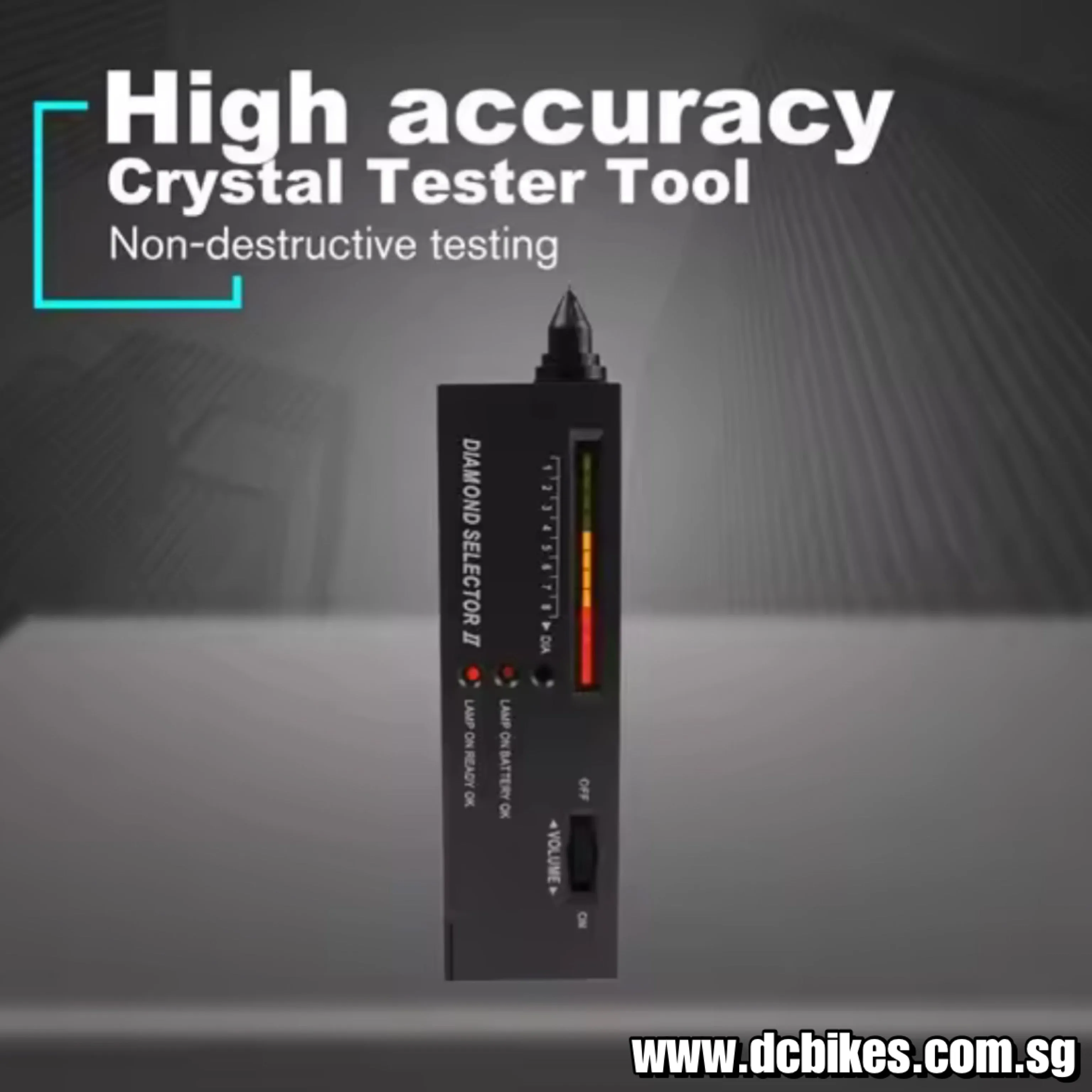 Professional Jeweler Carat Diamond Tester High Accuracy Digital Meter Gauge Selector Tool