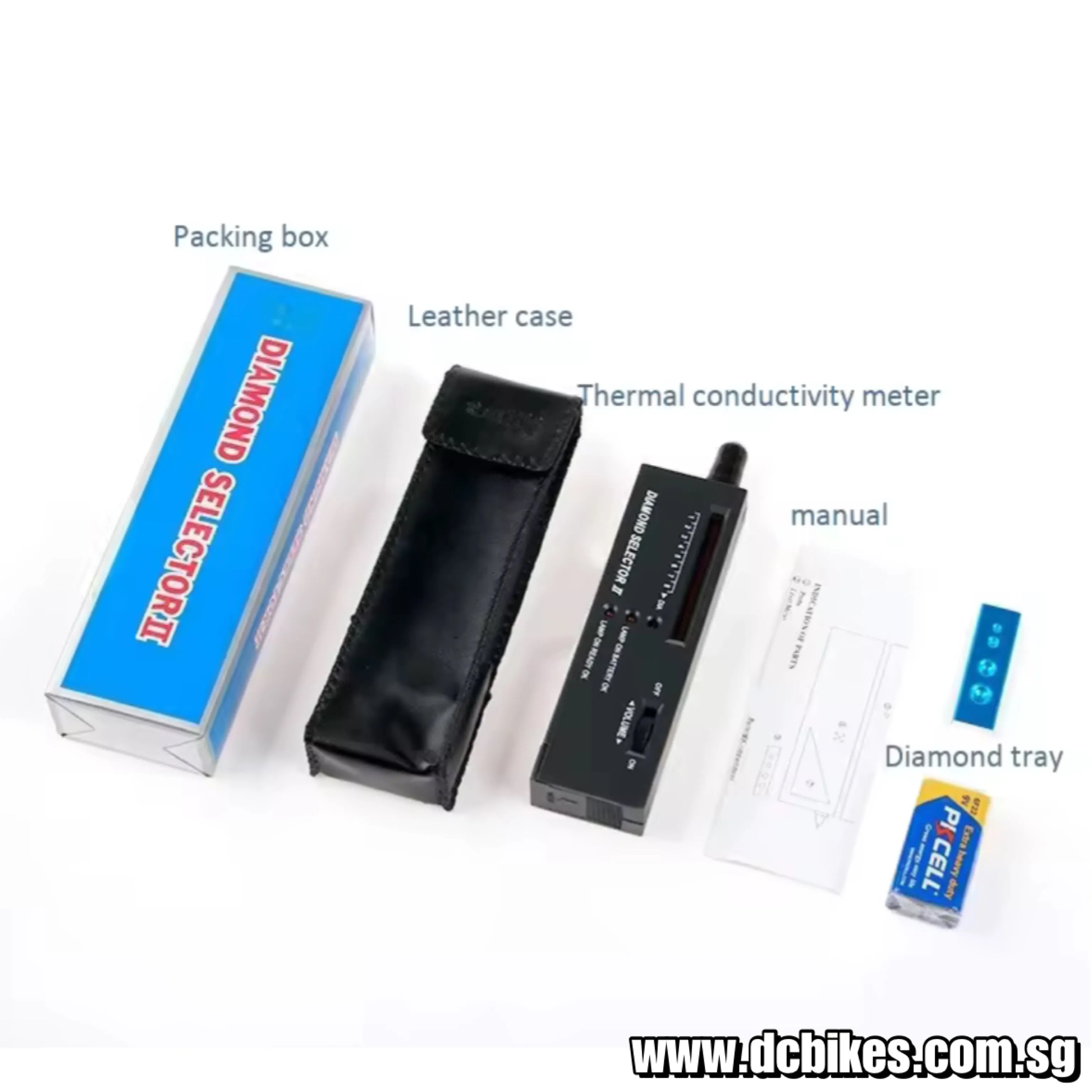 Professional Jeweler Carat Diamond Tester High Accuracy Digital Meter Gauge Selector Tool
